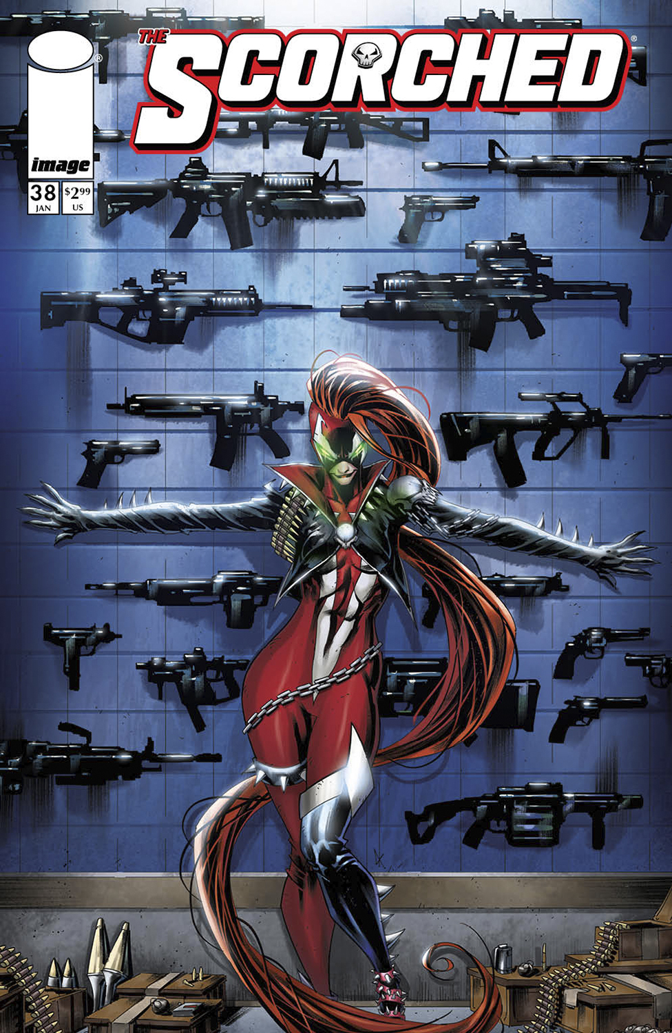 Spawn Scorched #38 Cover A Kevin Keane