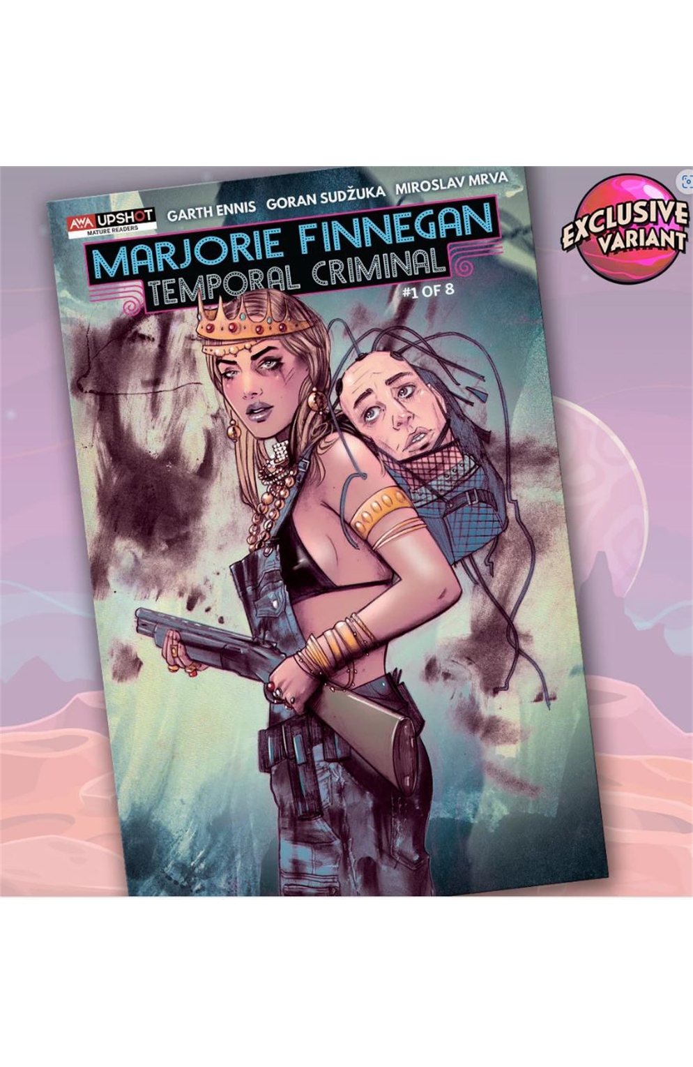 Marjorie Finnegan Temporal Criminal #1 Tula Lotay Galaxycon 2021 Exclusive Variant (Mature)