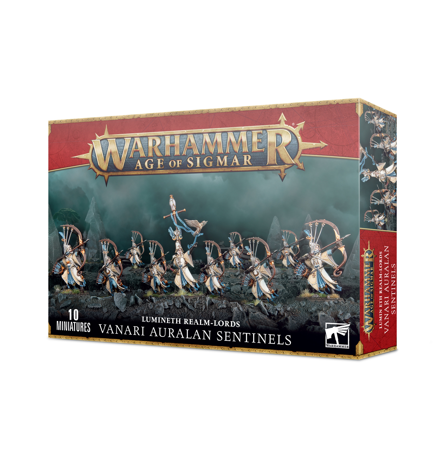 Warhammer Age Of Sigmar Lumineth Realm-Lords: Vanari Auralan Sentinels
