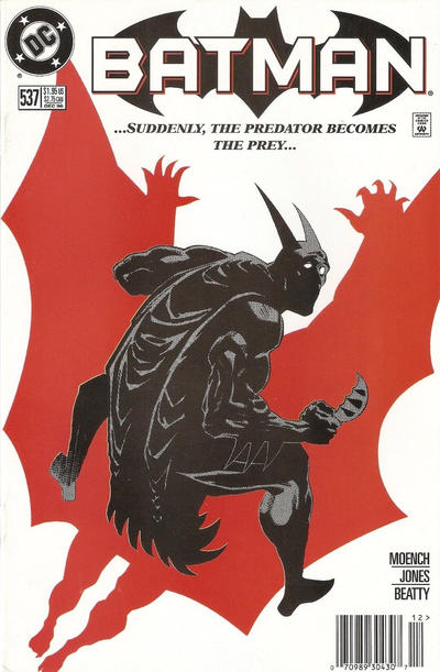 Batman #537 [Newsstand]-Very Good (3.5 – 5)