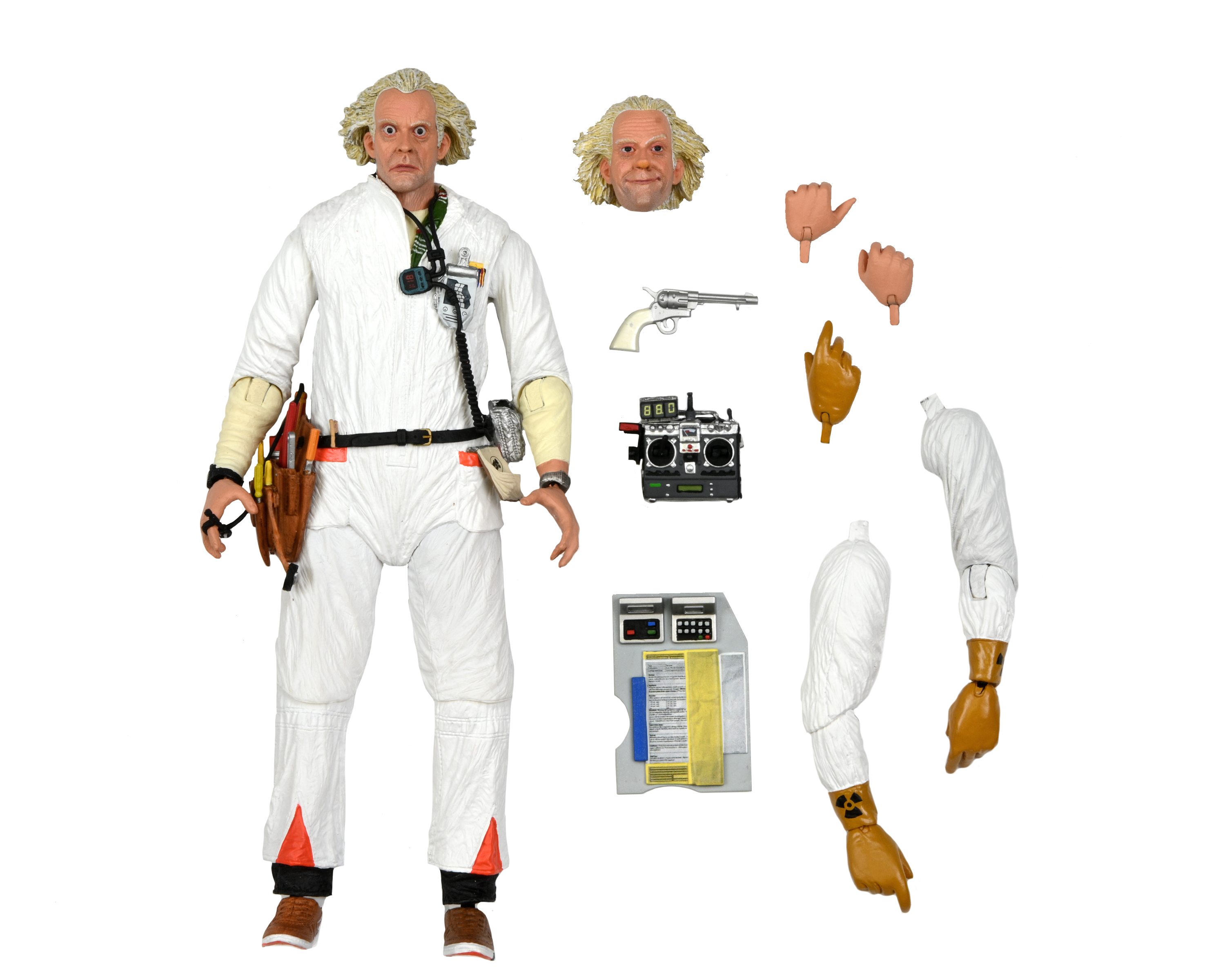 Back To The Future 1985 Doc Brown Ultimate 7 Inch Action Figure