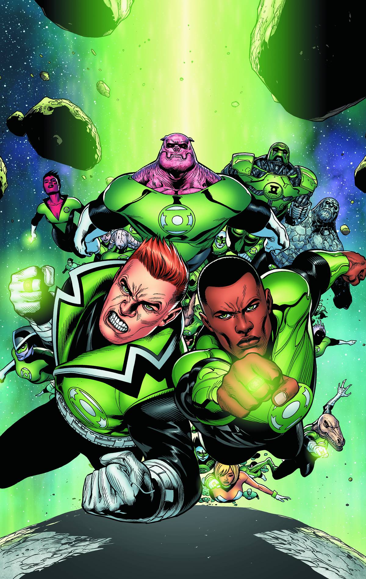Green Lantern Corps Graphic Novel Volume 1 Fearsome