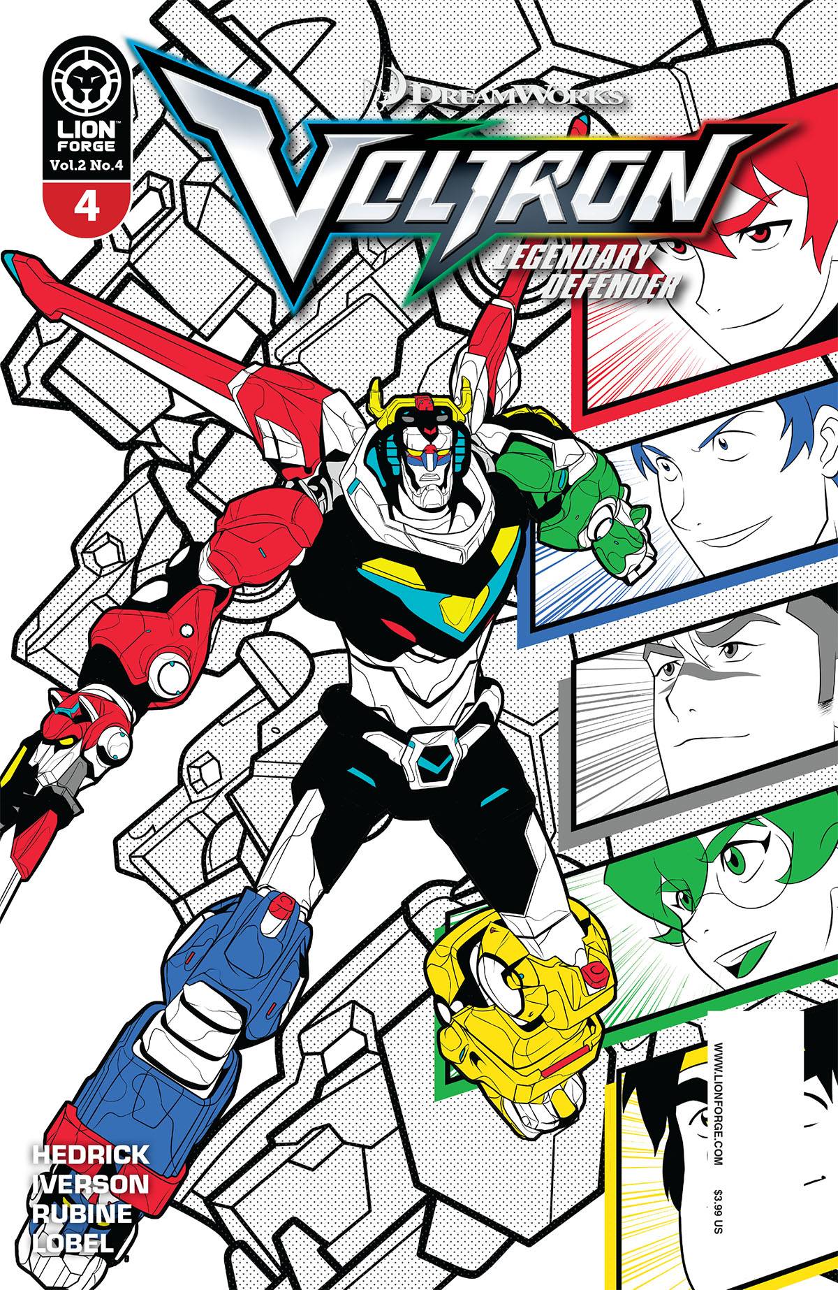 Voltron Legendary Defender Volume 2 #4