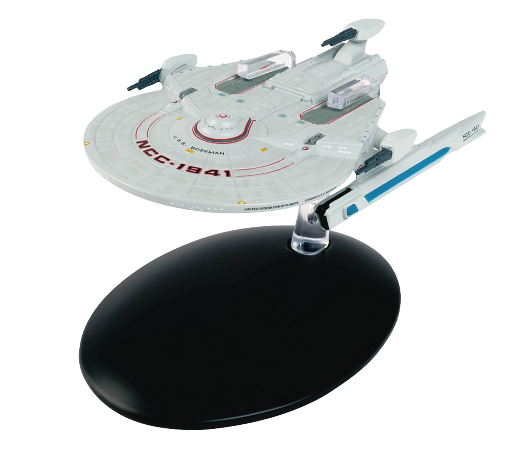 Star Trek Starships Fig Mag #120 USS Bozeman Miranda-Class Variant