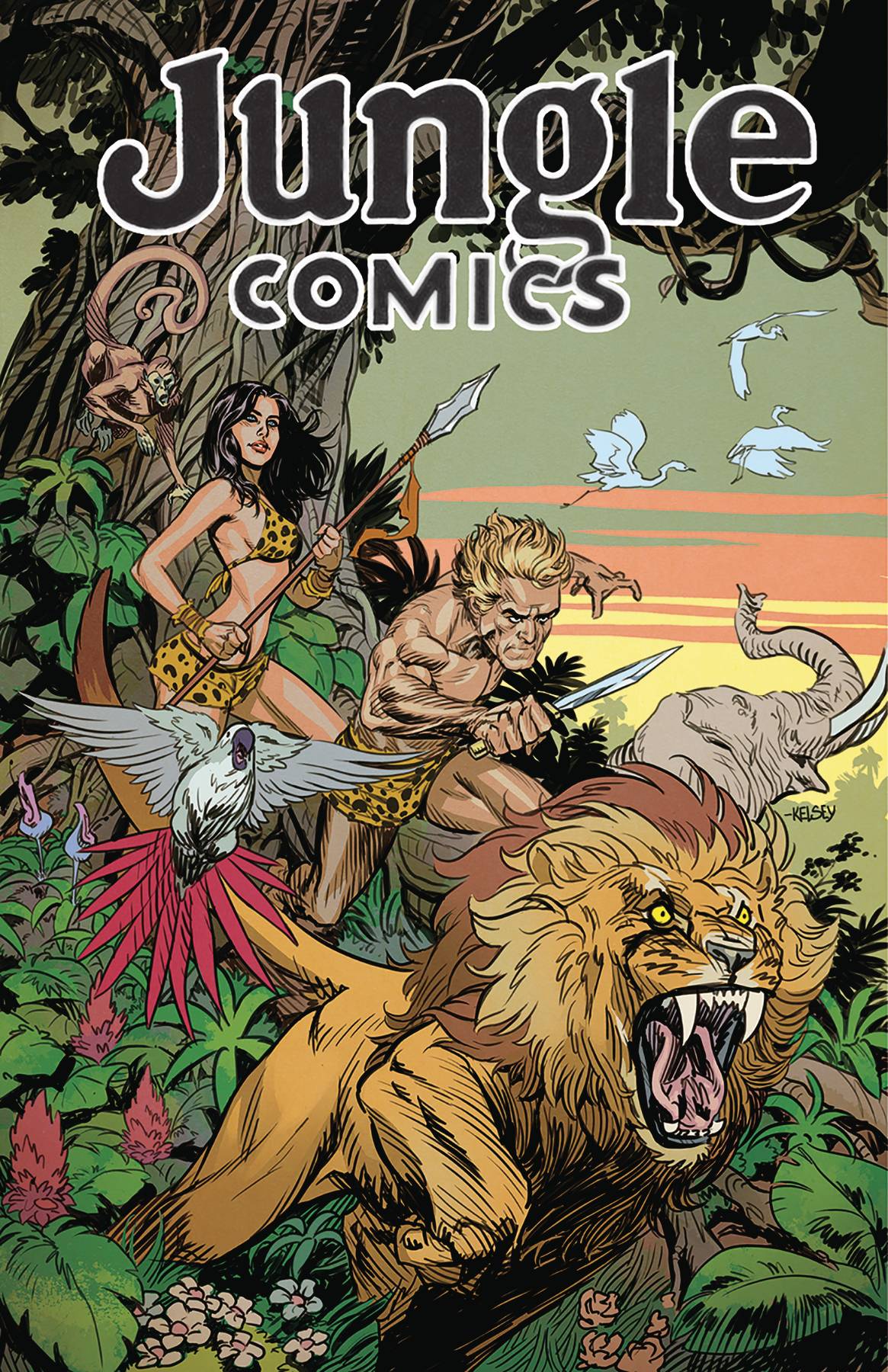 Jungle Comics #1 Main Cover