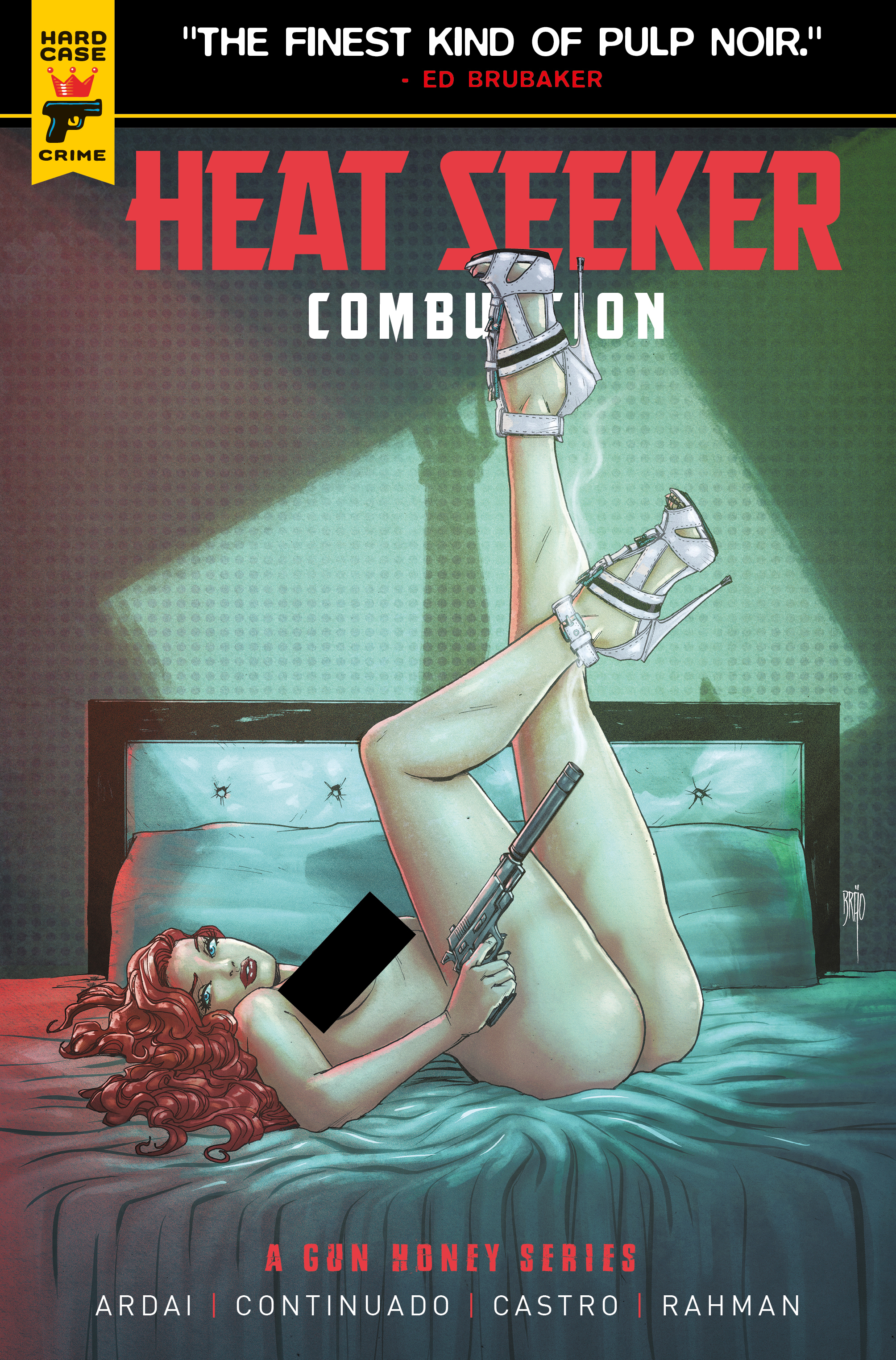 Heat Seeker Combustion Gun Honey Series #3 Cover E Brao Nude Bagged (Mature)