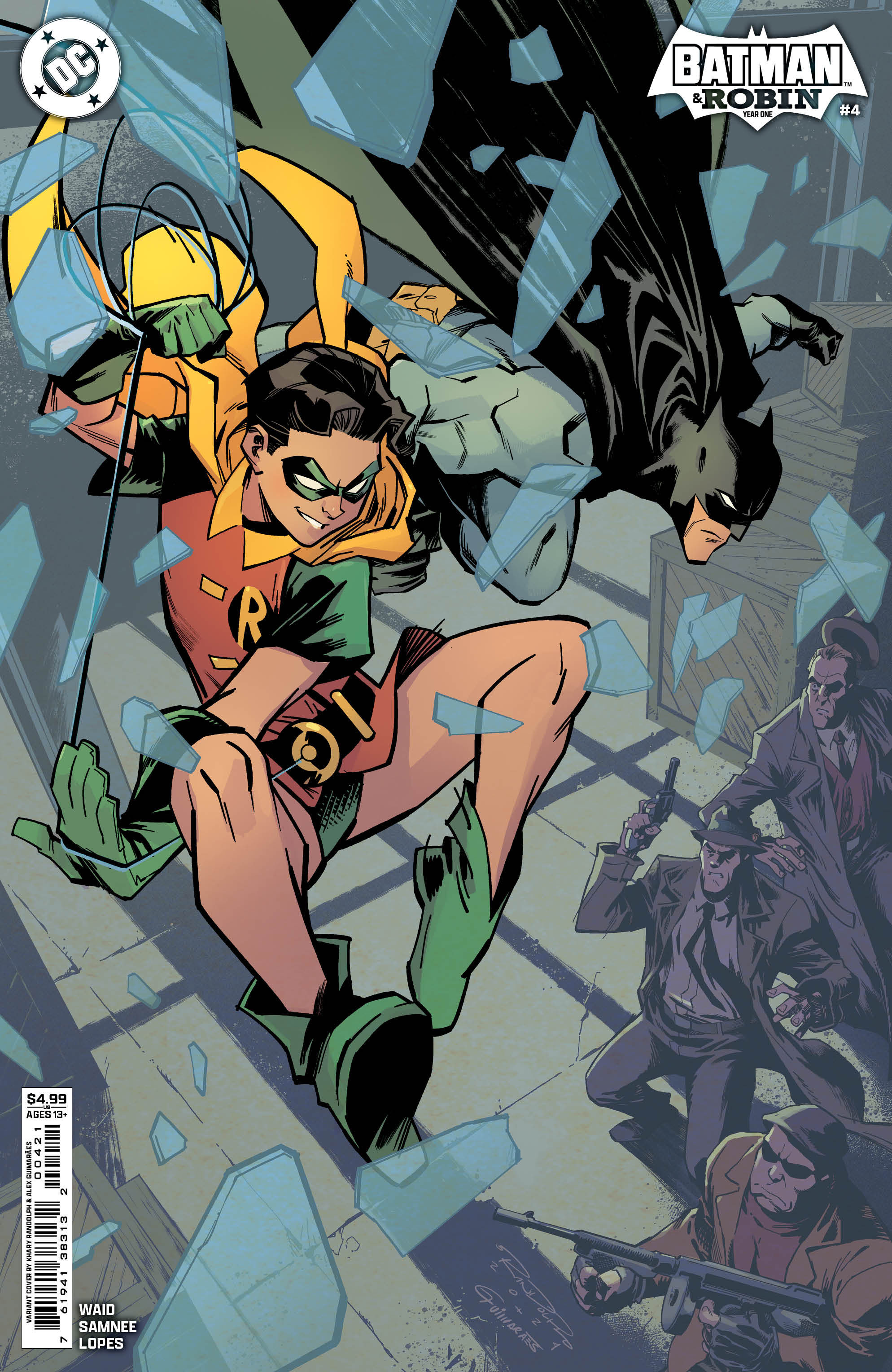 Batman and Robin Year One #4 (Of 12) Cover B Khary Randolph Card Stock Variant