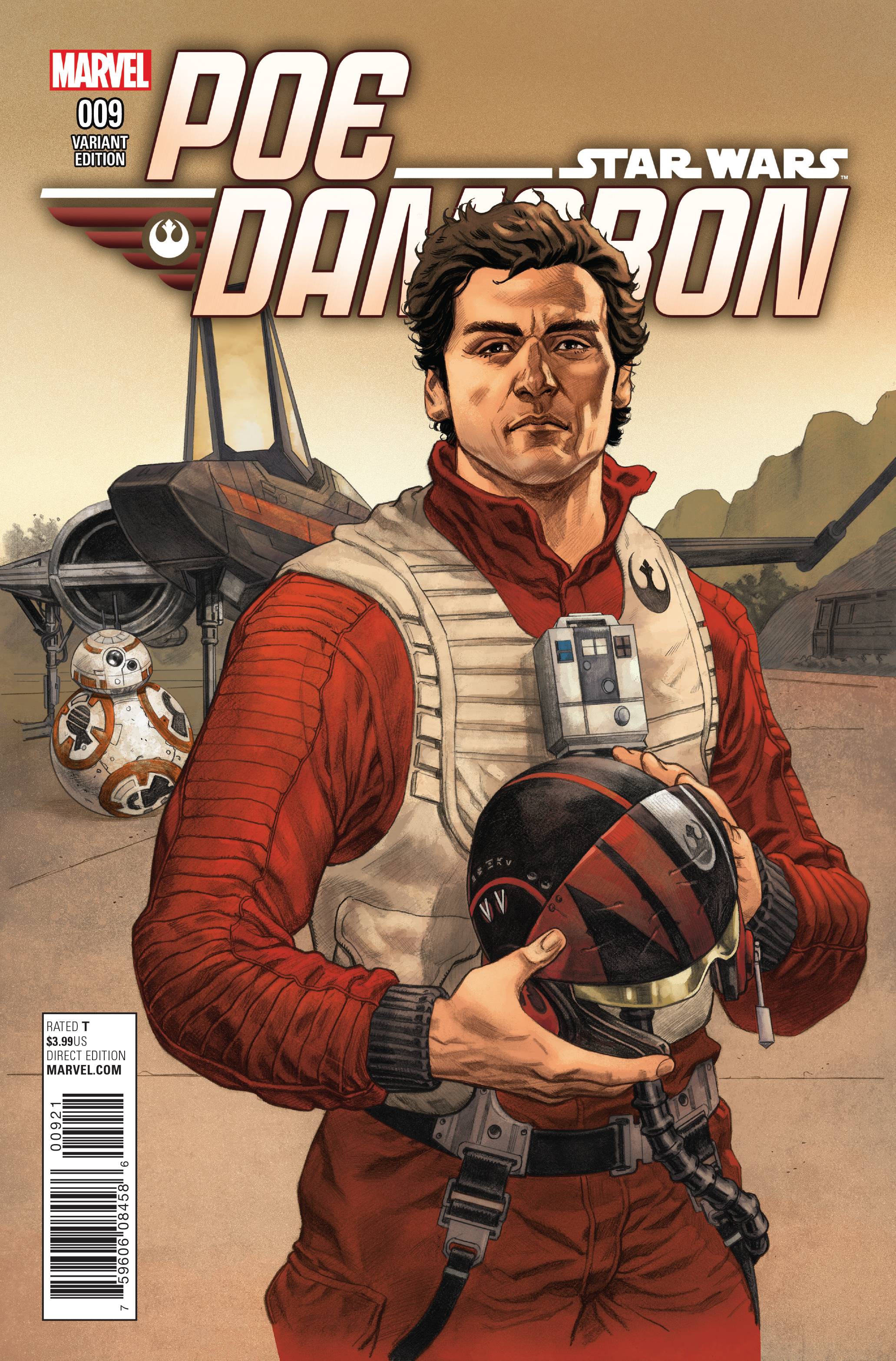 Poe Dameron #9 1 for 25 Incentive Mike Hawthorne