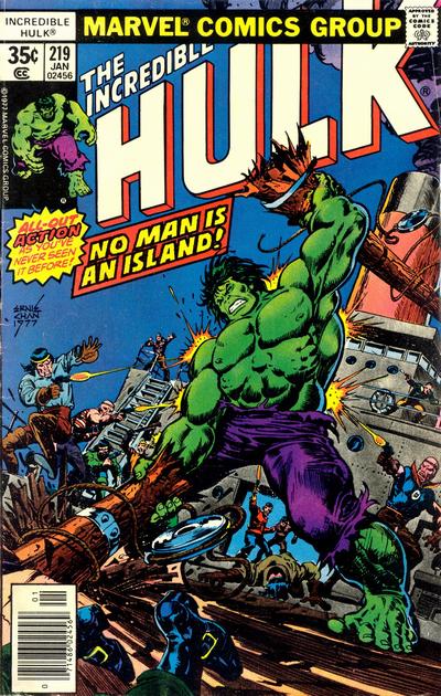 The Incredible Hulk #219-Very Fine (7.5 – 9)