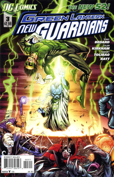 Green Lantern: New Guardians #3 [Direct Sales]