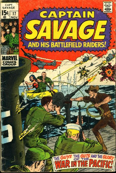 Capt. Savage And His Leatherneck Raiders #17-Fine (5.5 – 7)