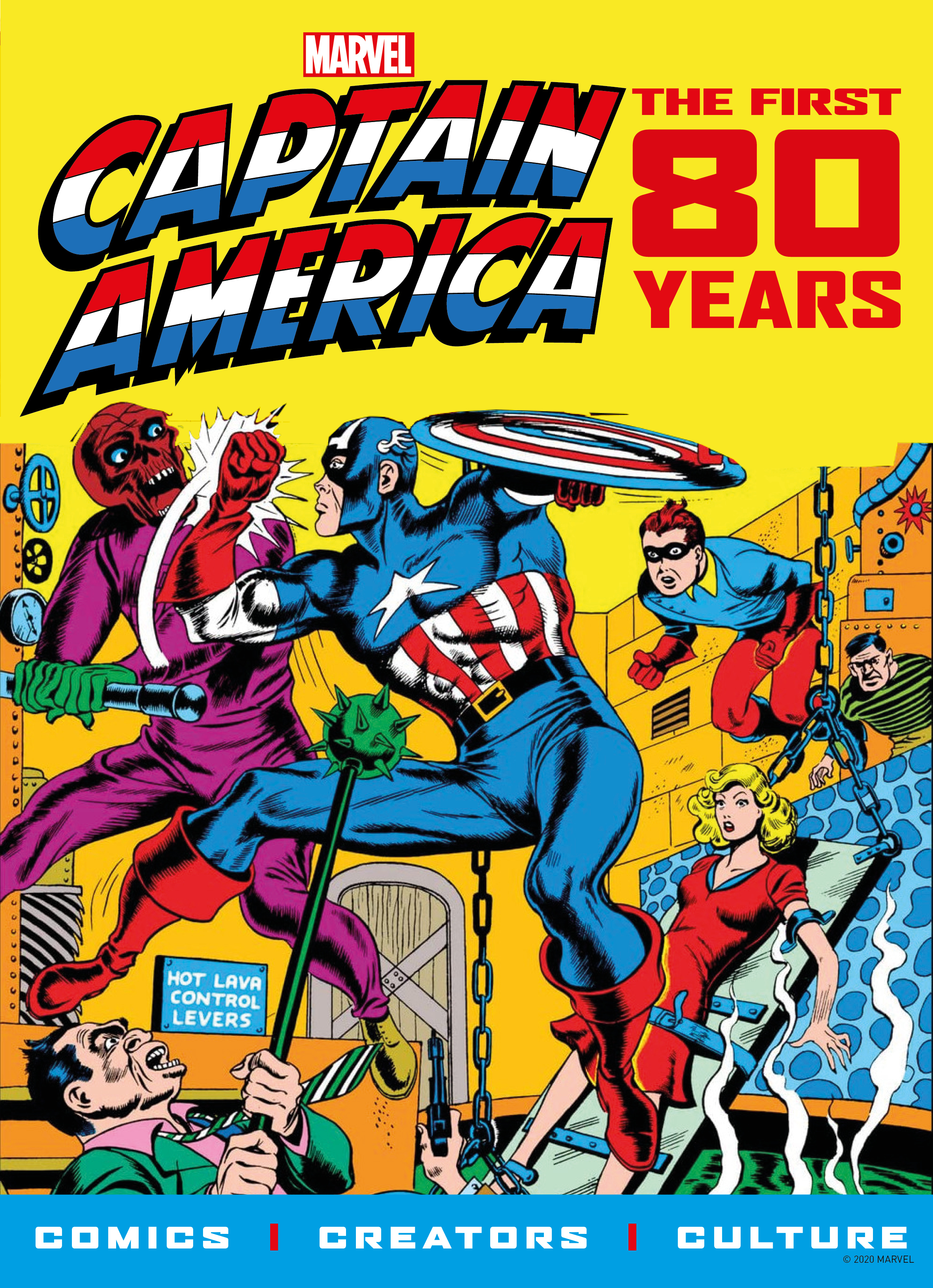 Captain America First 80 Years Soft Cover Px