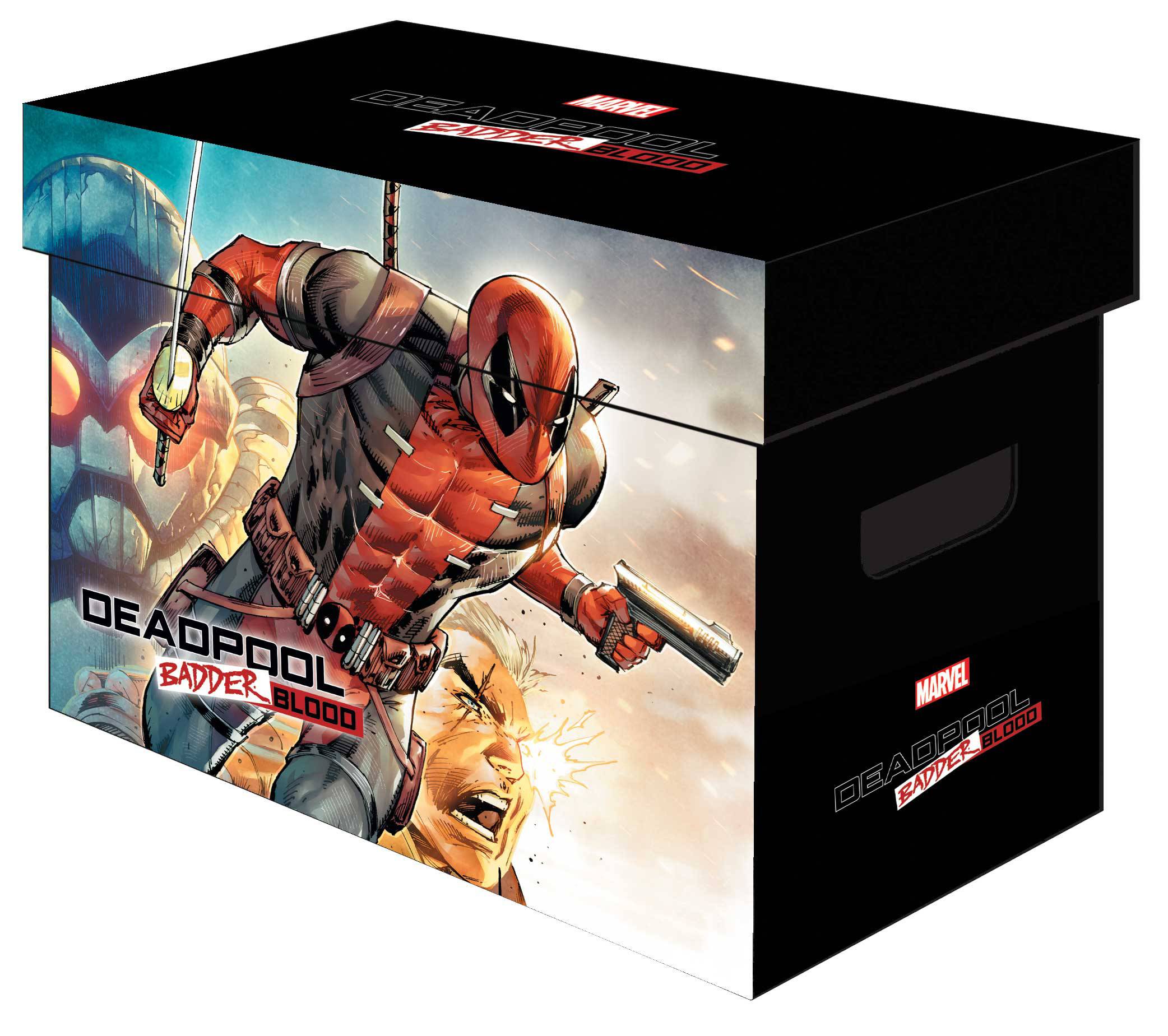 Marvel Graphic Comic Box Deadpool Badder Blood
