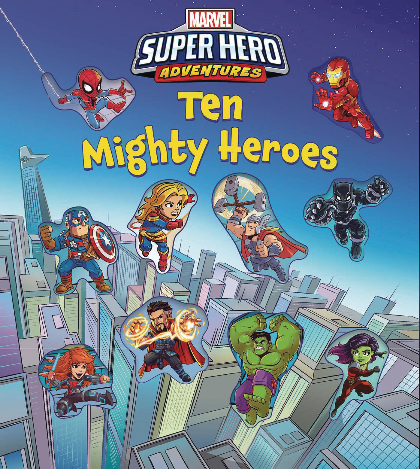 Marvel Super Hero Adventures Ten Mighty Heroes Board Book