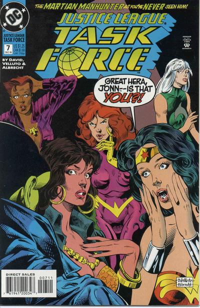 Justice League Task Force #7-Fine (5.5 – 7)