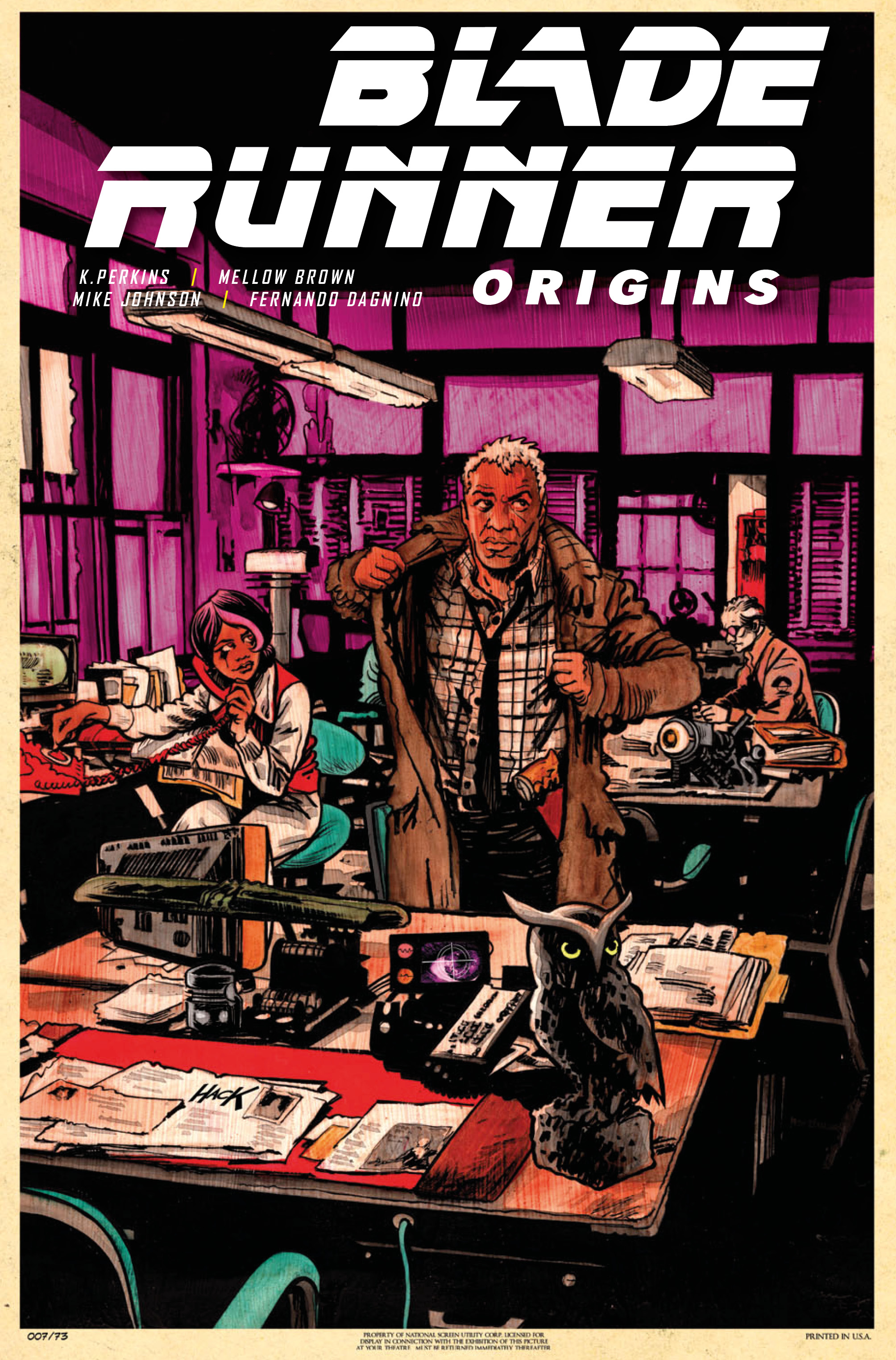 Blade Runner Origins #5 Cover C Hack (Mature)