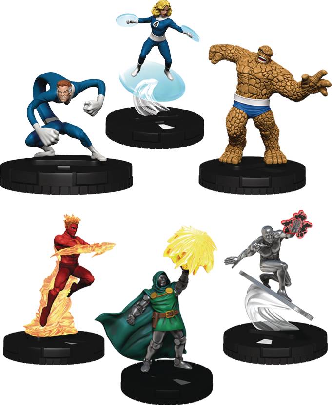 Marvel Heroclix Fantastic Four Cosmic Clash Starter Set