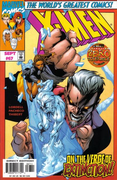 X-Men #67 [Direct Edition]-Near Mint (9.2 - 9.8)