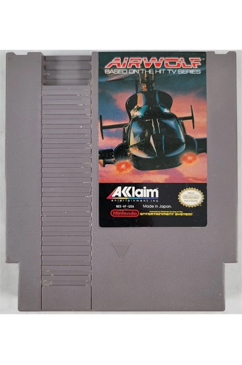 Nintendo Nes Airwolf - Cartridge Only - Pre-Owned