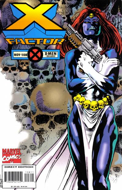 X-Factor #108 [Newsstand - Deluxe]-Very Good (3.5 – 5)