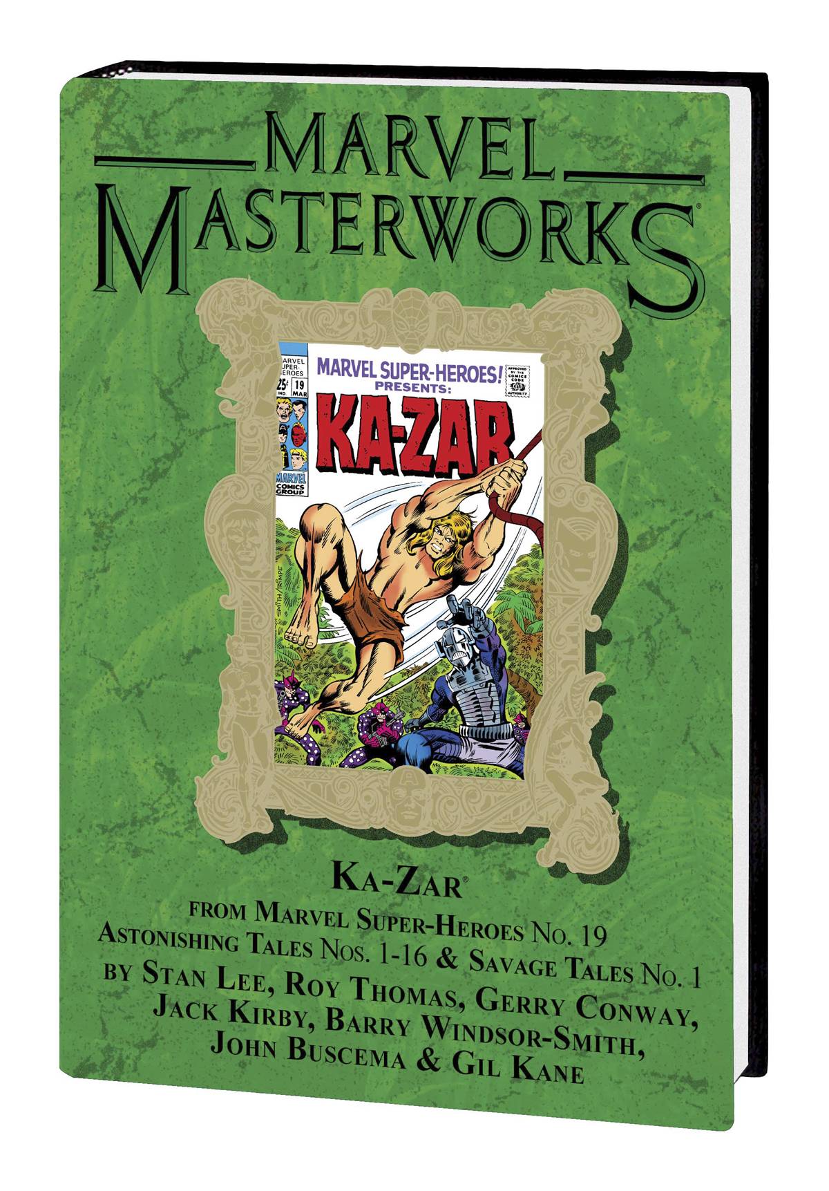 Marvel Masterworks Ka-Zar Hardcover Volume 1 Direct Market Edition 190