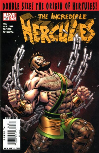 Incredible Hercules #126-Very Fine (7.5 – 9) The Origin of Hercules.