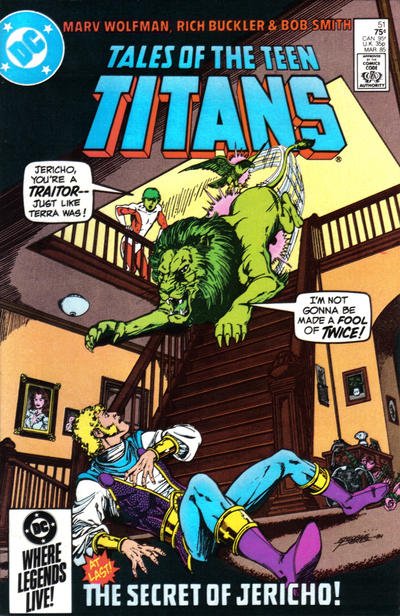 Tales of The Teen Titans #51 [Direct]-Near Mint (9.2 - 9.8)