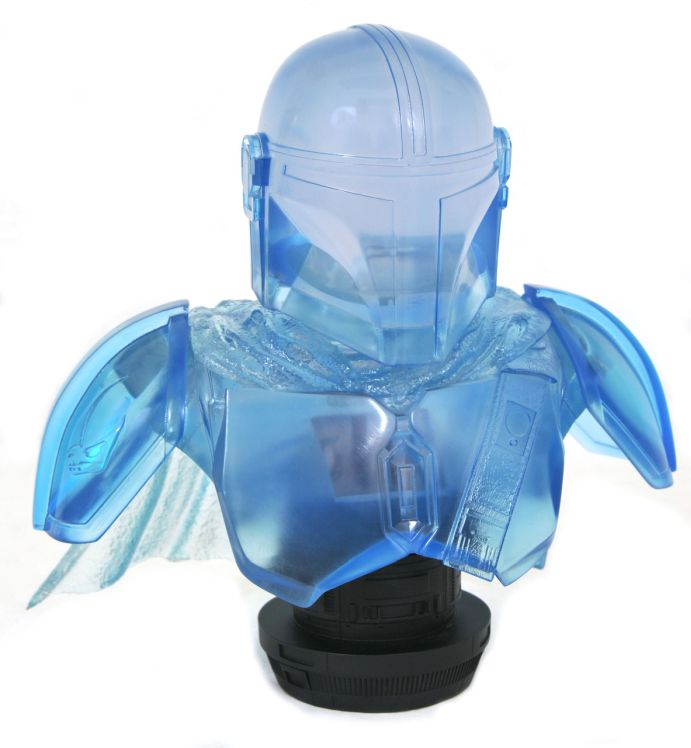 Star Wars The Mandalorian (Hologram) Legends in 3D Bust San Diego 2021 Exclusive