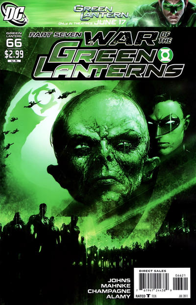 Green Lantern #66 Variant Edition War of the Green Lanterns (2005	)