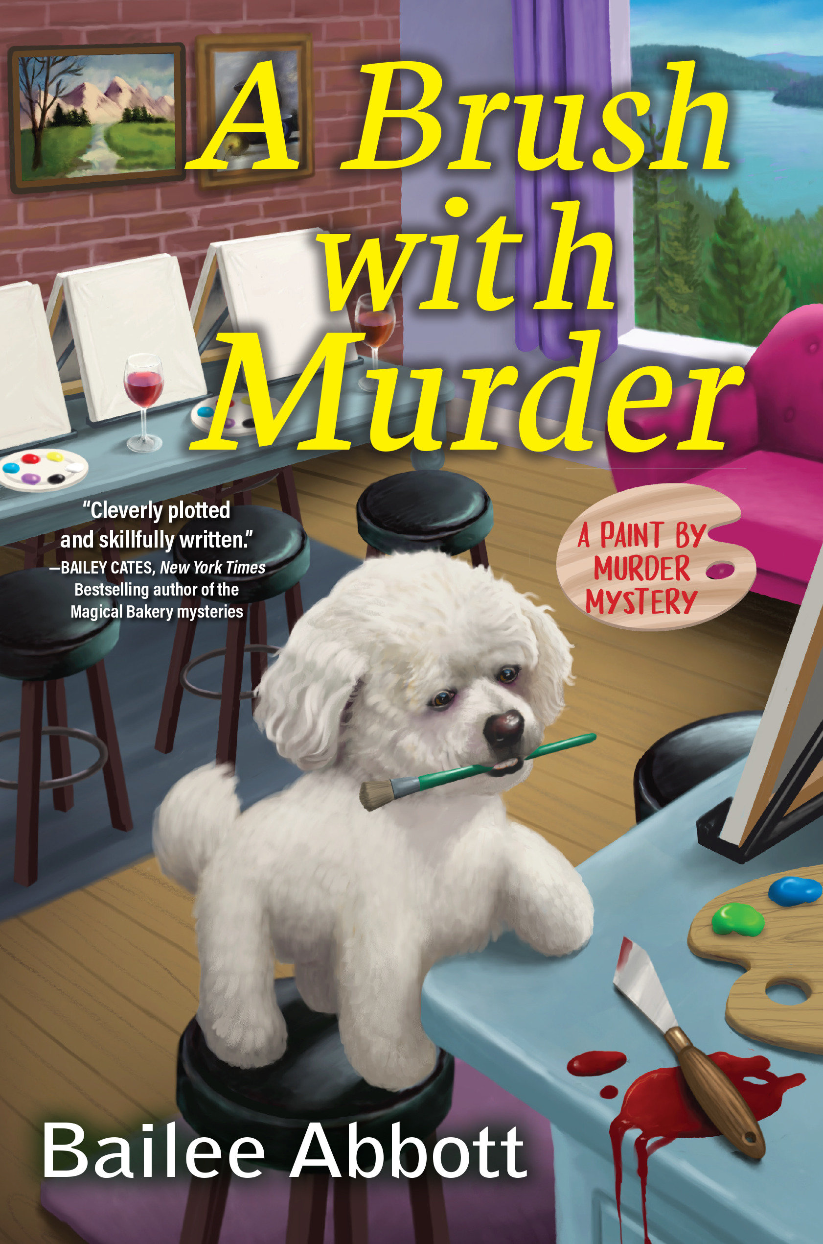 A Brush With Murder (Hardcover Book)