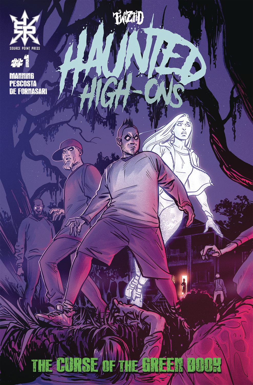 Twiztid Haunted High Ons The Curse of the Green Book #1 Cover A Pescosta (Mature) (Of 4)
