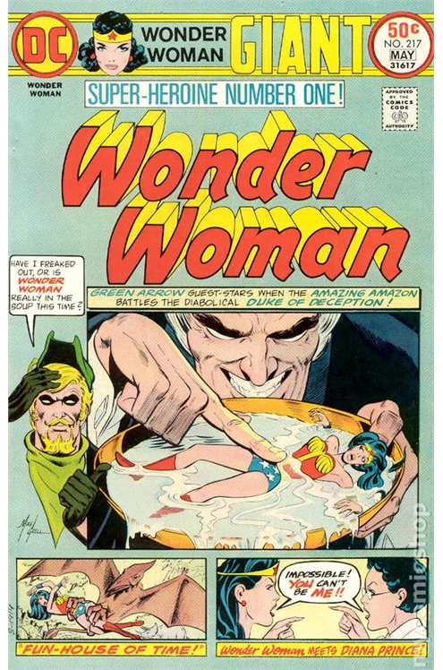 Wonder Woman #217 1966 (Good) Pre-Owned