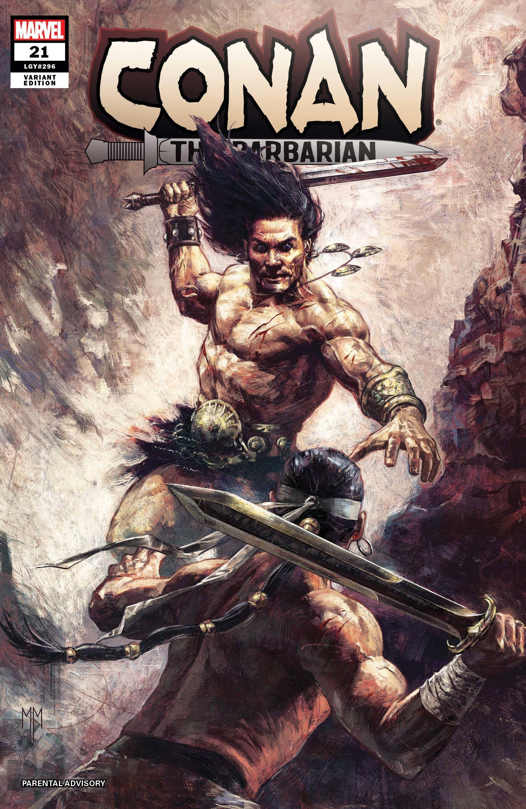 Conan the Barbarian #21 Mastrazzo Variant (2018)
