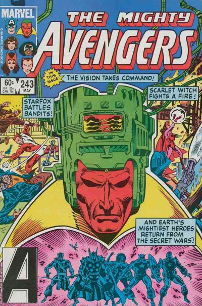 The Avengers #243 [Direct]-Fine (5.5 – 7)