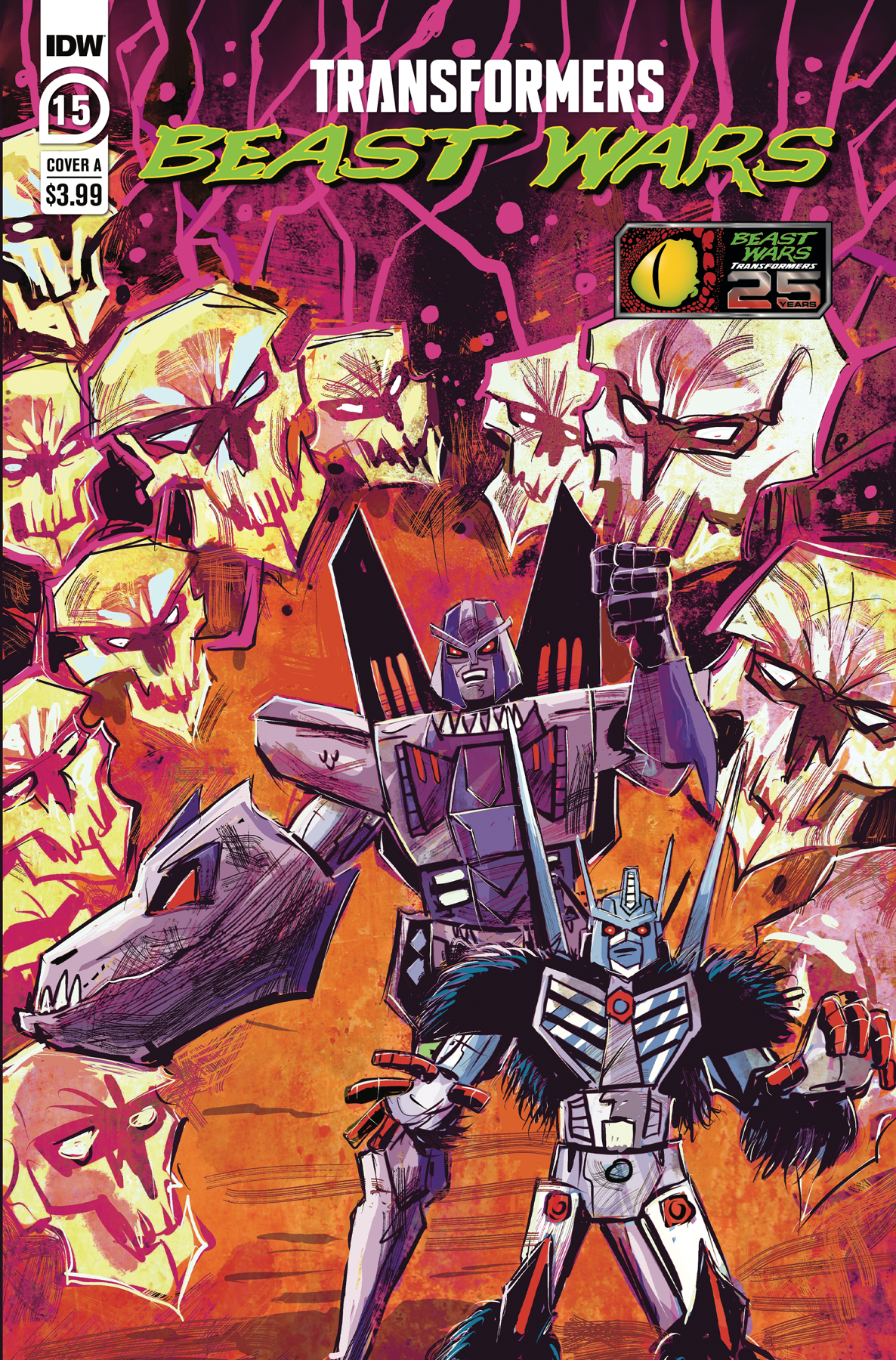 Transformers Beast Wars #15 Cover A John Jennings