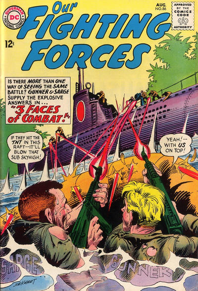 Our Fighting Forces #86-Very Fine (7.5 – 9)