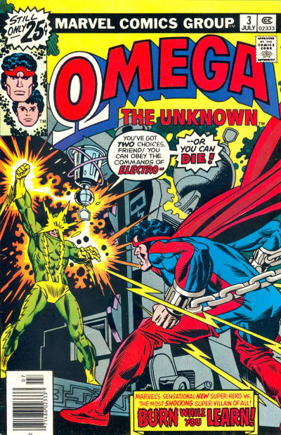 Omega The Unknown #3-Near Mint (9.2 - 9.8)