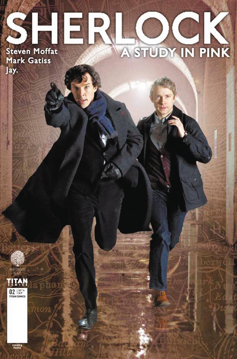 Sherlock A Study In Pink #2 Cover B Photo