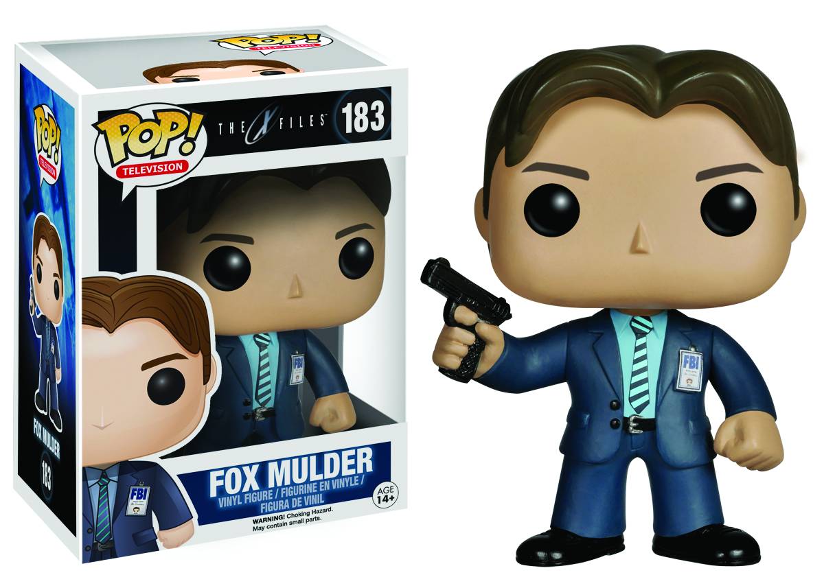 Pop X-Files Fox Mulder Vinyl Figure