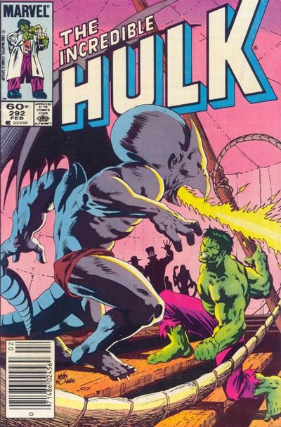 The Incredible Hulk #292 [Newsstand]-Good (1.8 – 3)