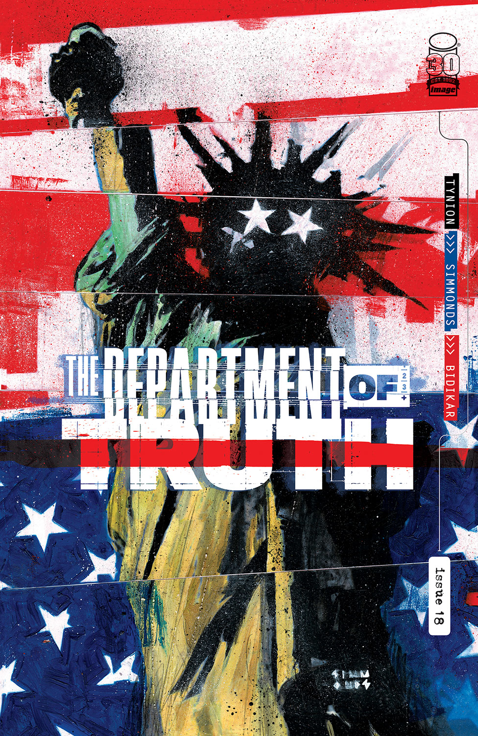 Department of Truth #18 Cover A Simmonds (Mature)