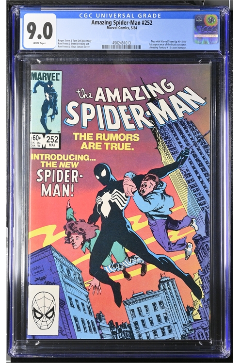 Amazing Spider-Man #252 Cgc 9.0