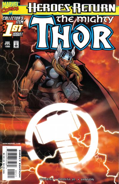 Thor #1 [Sunburst Variant]-Very Fine (7.5 – 9)