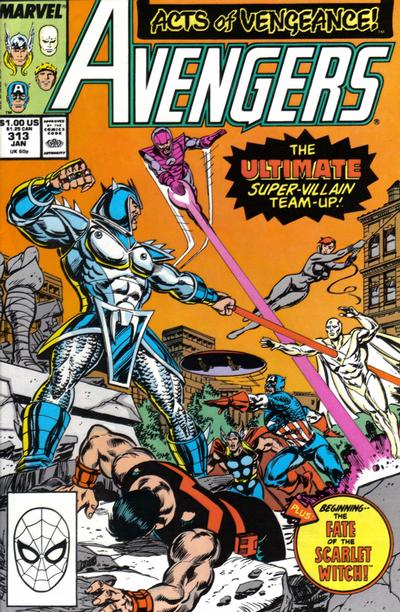 The Avengers #313 [Direct]-Fine (5.5 – 7)