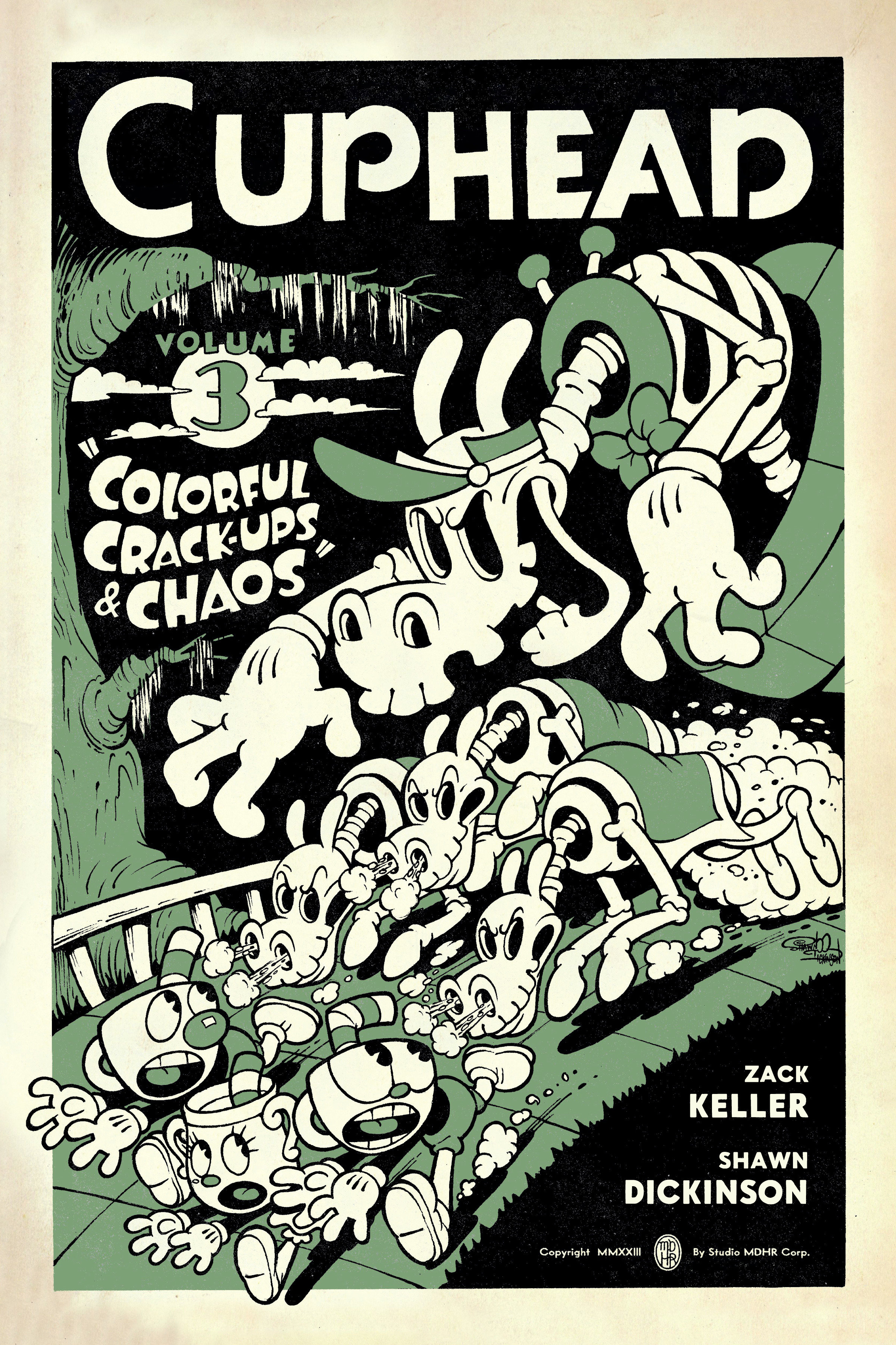 Cuphead Graphic Novel Volume 3 Colorful Crack-Ups & Chaos