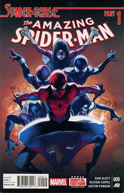 The Amazing Spider-Man #9-Fine (5.5 – 7) [2nd App. of Spider-Gwen, Multiple 1st Spider Apps.]