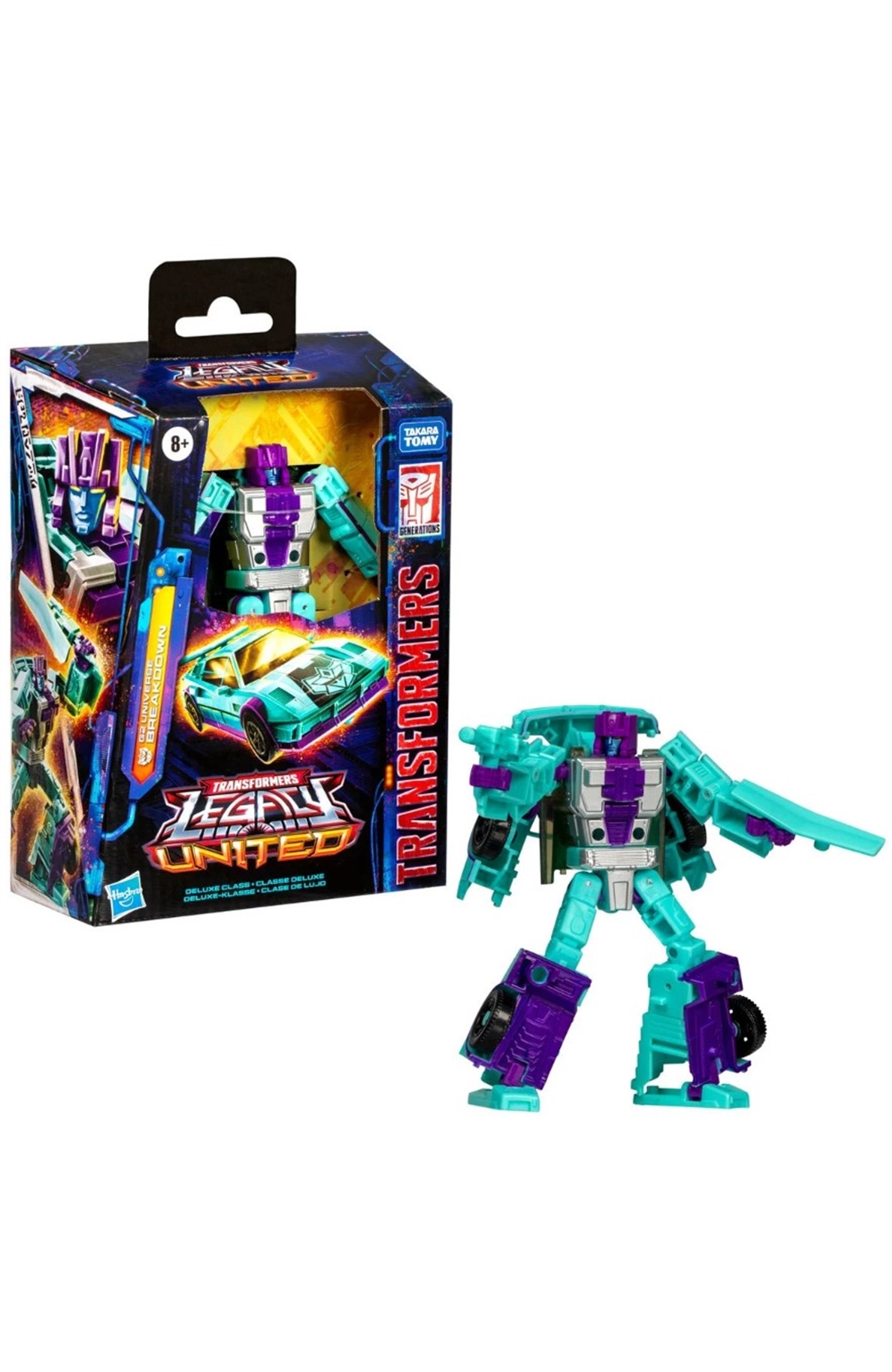 Transformers Legacy United Generation 2 Universe Breakdown Deluxe Action Figure