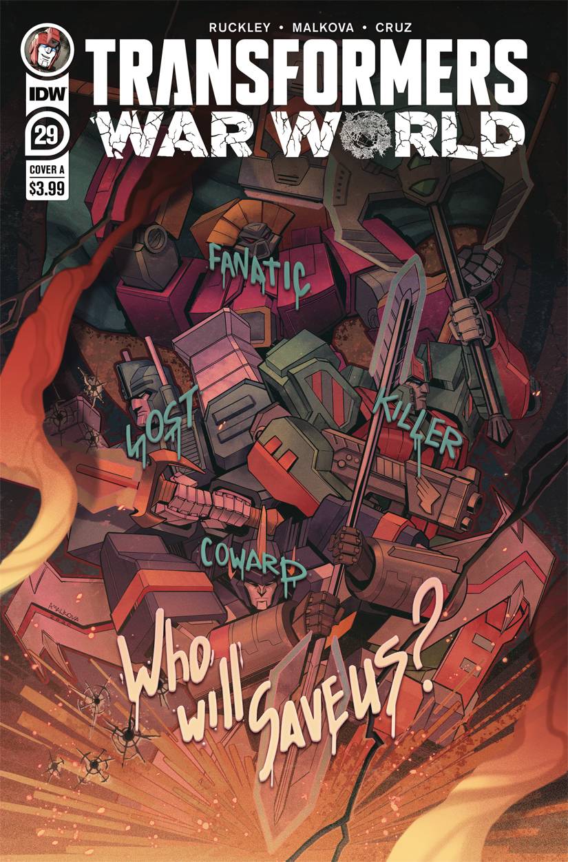 Transformers #29 Cover A Malkova