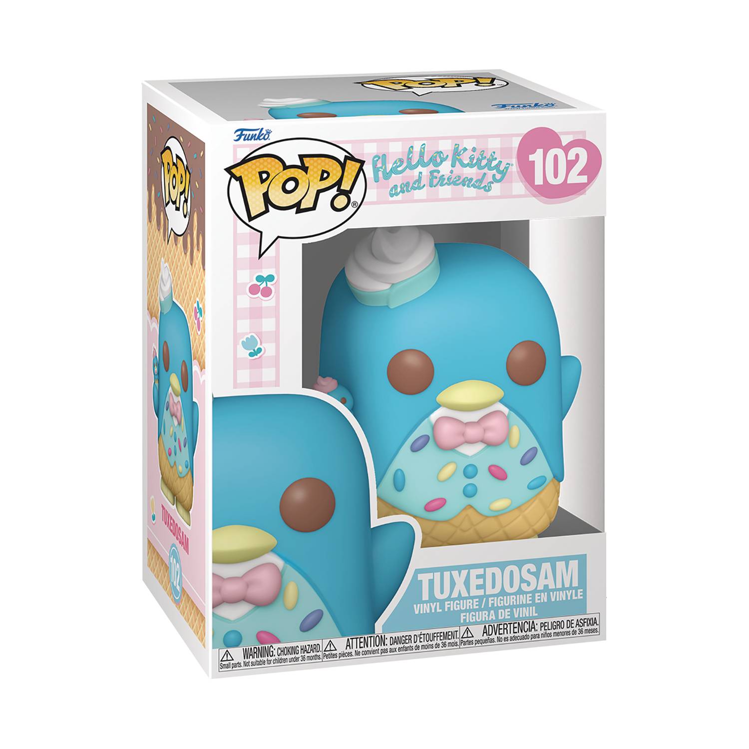 Hello Kitty and Friends Tuxedo Sam (Ice Cream) Funko Pop! Vinyl Figure #102