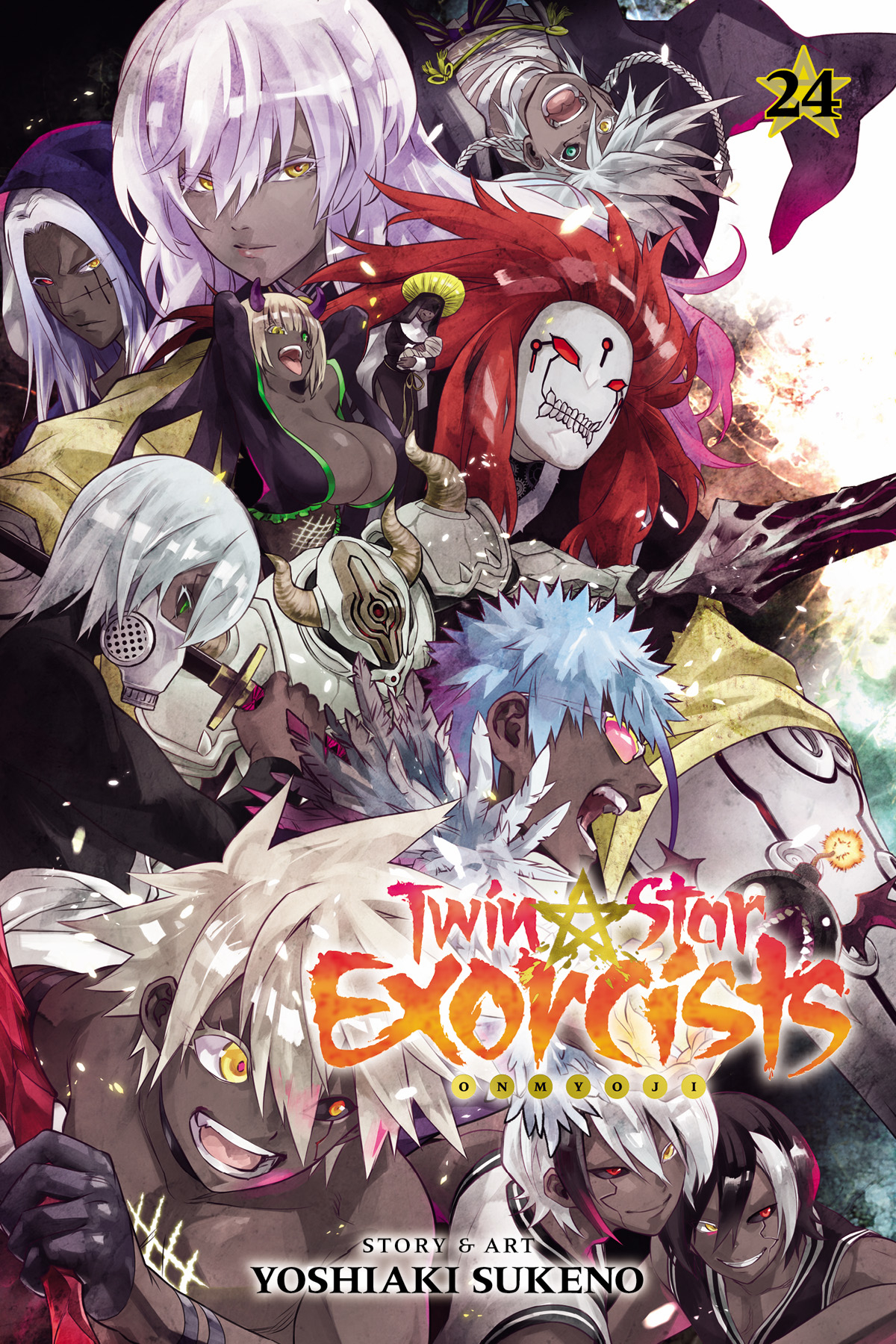 Twin Star Exorcists Onmyoji Manga Volume 24